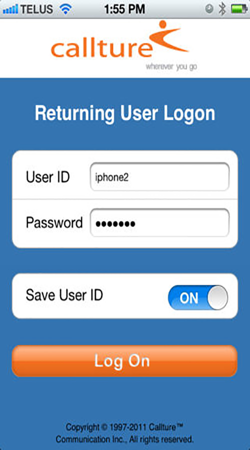 Callture screenshot 1